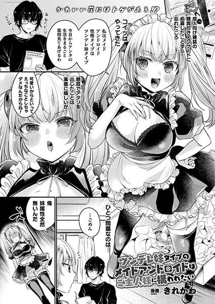 【エロ商業誌】ツンデレ妹タイプのメイドアンドロイドはご主人様に構われたい【単話】 きれかわ