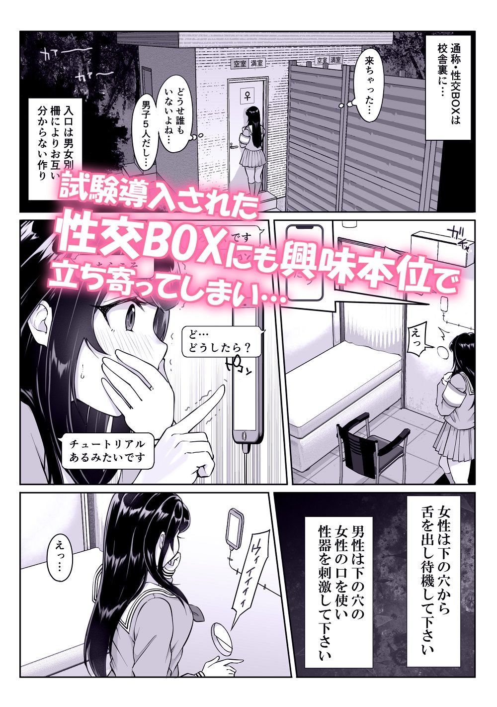 匿名性交BOX ＃1風紀委員長 画像4